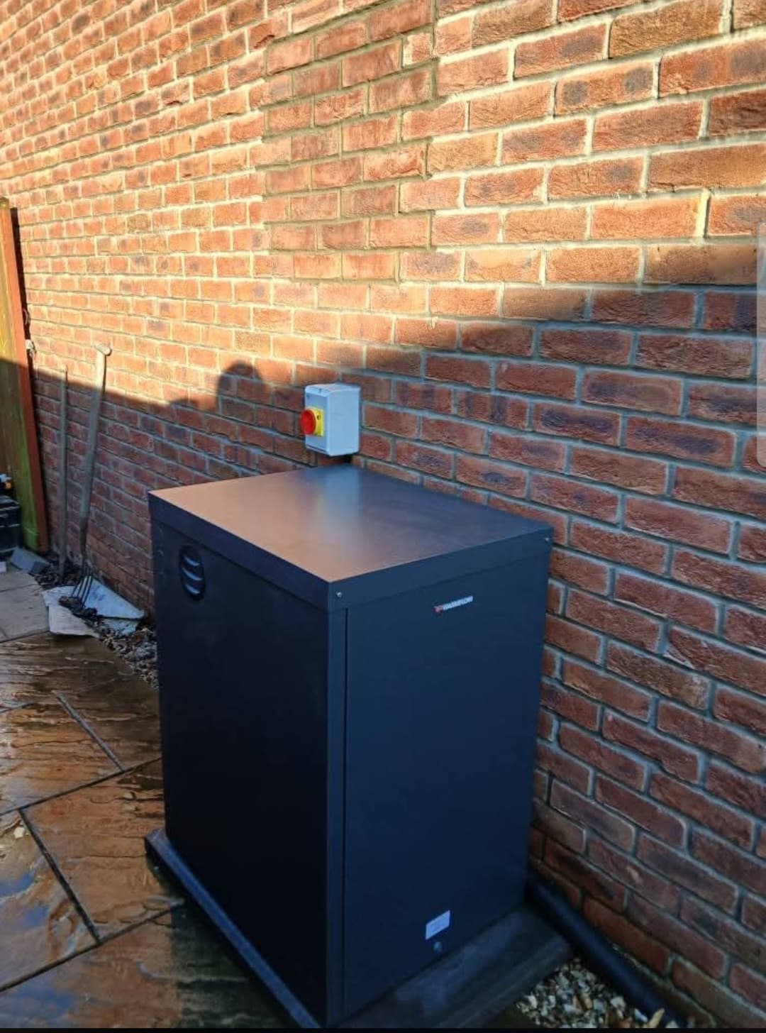 New Warmflow oil boiler